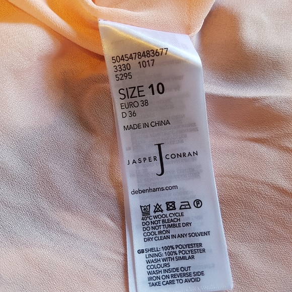 NWOT size 8 Lovely elegant Jasper Conran midi-length summer floral dress - Picture 7 of 7